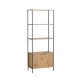 ΡΑΦΙΕΡΑ ΜΕ ΝΤΟΥΛΑΠΙ ΜΟΡΙΟΣΑΝΙΔΑ 68x35x176cm ALL-U-NEED CWG6835176TL - Oriana Ferelli® ΡΑΦΙΕΡΑ ΜΕ ΝΤΟΥΛΑΠΙ ΜΟΡΙΟΣΑΝΙΔΑ 68x35x176cm ALL-U-NEED CWG6835176TL - Oriana Ferelli®