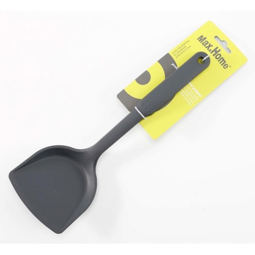 ΣΠΑΤΟΥΛΑ 31,5cm ΜΑΣΙΦ NYLON KW-2554/Grey - Max.Home® ΣΠΑΤΟΥΛΑ 31,5cm ΜΑΣΙΦ NYLON KW-2554/Grey - Max.Home®