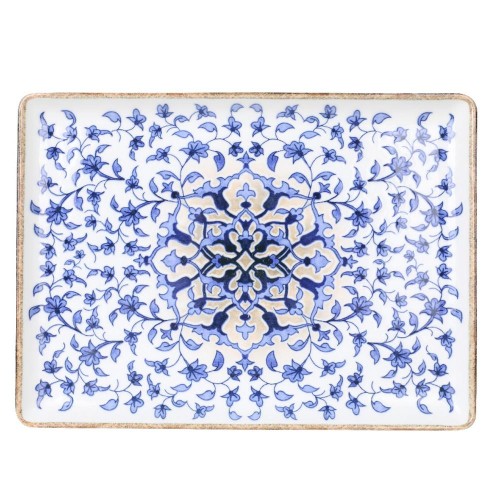 ΠΙΑΤΕΛΑ ΟΡΘΟΓΩΝΙΑ 30x22cm TILE LEGACY 890726 - KUTAHYA PORSELEN ΠΙΑΤΕΛΑ ΟΡΘΟΓΩΝΙΑ 30x22cm TILE LEGACY 890726 - KUTAHYA PORSELEN