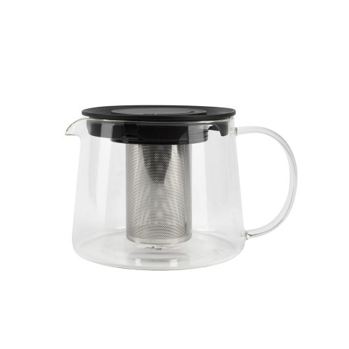 ΥΑΛΙΝΗ ΤΣΑΓΙΕΡΑ 1100ml με ΦΙΛΤΡΟ TEA LOVERS BG-38352-MM - BERGNER