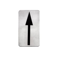 ΠΙΝΑΚΙΔΑ ΣΗΜΑΝΣΗΣ ΑΝΟΞΕΙΔΩΤΗ "ΒΕΛΑΚΙ" 11x6cm 409716 - Max.Home®