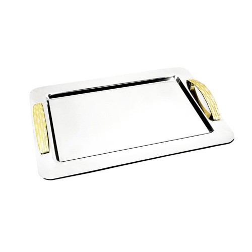 ΔΙΣΚΟΣ ΑΝΟΞΕΙΔΩΤΟΣ 18/10 42.5*31.5cm 579/Gold DT-3004 - ORIANA FERELLI® ΔΙΣΚΟΣ ΑΝΟΞΕΙΔΩΤΟΣ 18/10 42.5*31.5cm 579/Gold DT-3004 - ORIANA FERELLI®