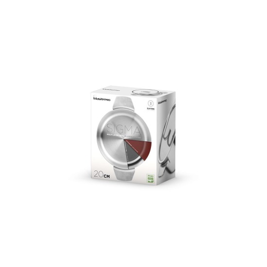 ΚΑΤΣΑΡΟΛΑ με ΚΑΠΑΚΙ Φ20x9.5cm - 2.9lt ΑΝΟΞEIΔΩΤΗ 18/8 SIGMA BGMP-1665 - BERGNER ΚΑΤΣΑΡΟΛΑ με ΚΑΠΑΚΙ Φ20x9.5cm - 2.9lt ΑΝΟΞEIΔΩΤΗ 18/8 SIGMA BGMP-1665 - BERGNER