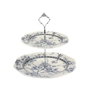 ΕΤΑΖΙΕΡΑ ΔΙΩΡΟΦΗ (27cm & 20cm) TIFFANY-BLUE 24324 - ORIANA FERELLI®