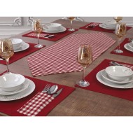 RUNNER 40x110 ΜΕ 6 ΣΟΥΠΛΑ ΚΟΚΚΙΝΟ MOENA RUNNER 40x110 ΜΕ 6 ΣΟΥΠΛΑ ΚΟΚΚΙΝΟ MOENA