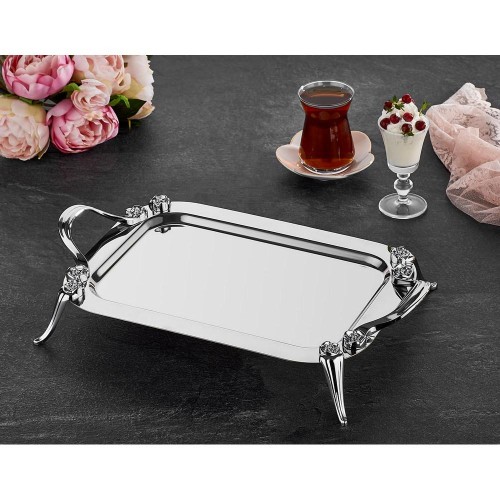 ΔΙΣΚΟΣ ΑΝΟΞΕΙΔΩΤΟΣ 18/10 48x28cm ELIT/CHROME - ORIANA FERELLI®