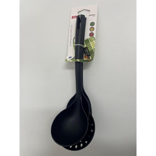 ΣΕΤ 4τεμ. ΚΟΥΤΑΛΕΣ NYLON ALLEGRO 9994N/BLACK