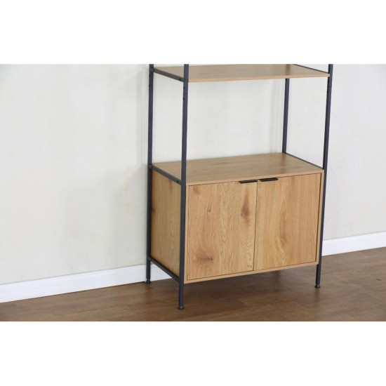 ΡΑΦΙΕΡΑ ΜΕ ΝΤΟΥΛΑΠΙ ΜΟΡΙΟΣΑΝΙΔΑ 68x35x176cm ALL-U-NEED CWG6835176TL - Oriana Ferelli® ΡΑΦΙΕΡΑ ΜΕ ΝΤΟΥΛΑΠΙ ΜΟΡΙΟΣΑΝΙΔΑ 68x35x176cm ALL-U-NEED CWG6835176TL - Oriana Ferelli®