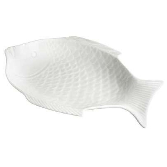 ΠΙΑΤΕΛΑ "ΨΑΡΙ" 25cm TABLE ACCESS. PG9/White - ORIANA FERELLI® ΠΙΑΤΕΛΑ "ΨΑΡΙ" 25cm TABLE ACCESS. PG9/White - ORIANA FERELLI®