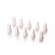 ΣΕΤ 10τεμ. ΕΞΑΡΤΗΜΑΤΑ ΣΑΚΟΥΛΑΣ ΚΟΡΝΕ 5x3.3cm DOLCI FORME 50010 - VESPA