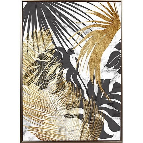 ΚΑΜΒΑΣ σε ΚΑΔΡΟ 50x70cm JUNGLE LEAF XCC232813 - ORIANA FERELLI® ΚΑΜΒΑΣ σε ΚΑΔΡΟ 50x70cm JUNGLE LEAF XCC232813 - ORIANA FERELLI®