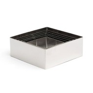 ΣΕΤ 6τεμ. ΤΣΕΡΚΙΑ ΑΝΟΞΕΙΔΩΤΑ ΤΕΤΡΑΓΩΝΑ (6-12cm) - COMAS ΣΕΤ 6τεμ. ΤΣΕΡΚΙΑ ΑΝΟΞΕΙΔΩΤΑ ΤΕΤΡΑΓΩΝΑ (6-12cm) - COMAS