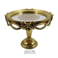 ΔΙΣΚΟΣ με ΠΟΔΙ Φ25.5x19.7cm LF23117-79A - ORIANA FERELLI®