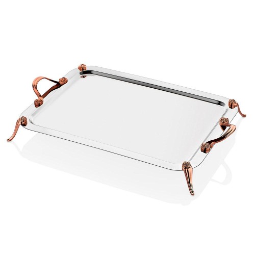 ΔΙΣΚΟΣ ΑΝΟΞΕΙΔΩΤΟΣ 18/10 48x28cm ELIT/ROSE GOLD - ORIANA FERELLI®