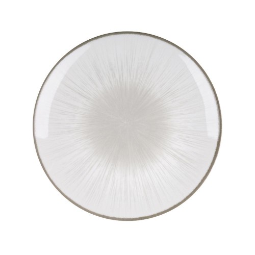 ΠΙΑΤΕΛΑ ΣΤΡΟΓΓΥΛΗ 31cm WATER LILY 24336-64/GREY - ORIANA FERELLI®