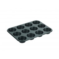 MUFFINS ΦΟΡΜΑ ΑΝΤΙΚΟΛΛΗΤΙΚΗ 12 θέσεων 38x26x3cm SELECT 800023 - FISKO MUFFINS ΦΟΡΜΑ ΑΝΤΙΚΟΛΛΗΤΙΚΗ 12 θέσεων 38x26x3cm SELECT 800023 - FISKO