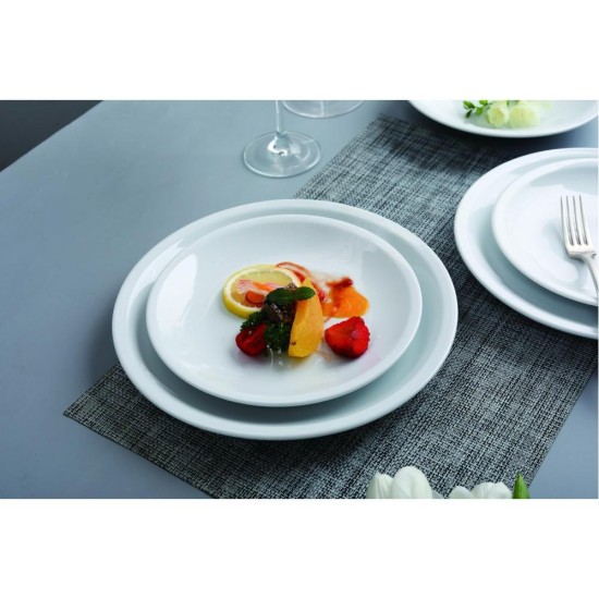 SLIM RIM PS27 ΠΙΑΤΟ ΡΗΧΟ ΛΕΥΚΟ 23cm - ORIANA FERELLI®
