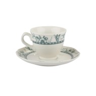 ΣΕΤ 6τεμ. ΦΛΙΤΖ. ΚΑΦΕ 100cc TIFFANY-GREEN 24324 - ORIANA FERELLI®