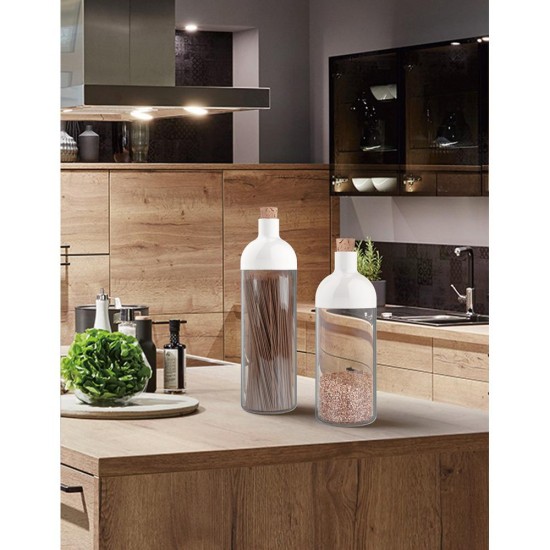 ΒΑΖΟ 1.20lt - Φ8.6x32cm BOTTLE B220-01/WHITE - BIESSE