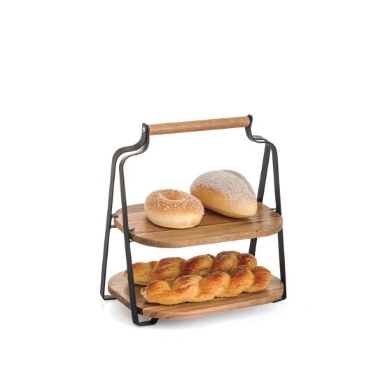 2-ΦΟΙ ΔΙΣΚΟΙ ΣΕΡΒ/ΤΟΣ 26x20x28cm KITCHEN TREND W8010-8/BLACK - Oriana Ferrelli® 2-ΦΟΙ ΔΙΣΚΟΙ ΣΕΡΒ/ΤΟΣ 26x20x28cm KITCHEN TREND W8010-8/BLACK - Oriana Ferrelli®