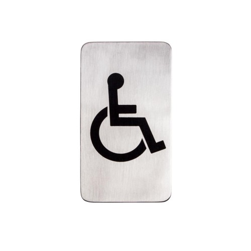 ΠΙΝΑΚΙΔΑ ΣΗΜΑΝΣΗΣ ΑΝΟΞΕΙΔΩΤΗ "ΑΝΑΠΗΡΩΝ" 11x6cm 409712 - Max.Home® ΠΙΝΑΚΙΔΑ ΣΗΜΑΝΣΗΣ ΑΝΟΞΕΙΔΩΤΗ "ΑΝΑΠΗΡΩΝ" 11x6cm 409712 - Max.Home®