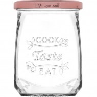 ΒΑΖΟ 550ml με ΜΕΤΑΛΙΚΟ ΒΙΔΩΤΟ ΚΑΠΑΚΙ TASTY - LAV ΒΑΖΟ 550ml με ΜΕΤΑΛΙΚΟ ΒΙΔΩΤΟ ΚΑΠΑΚΙ TASTY - LAV