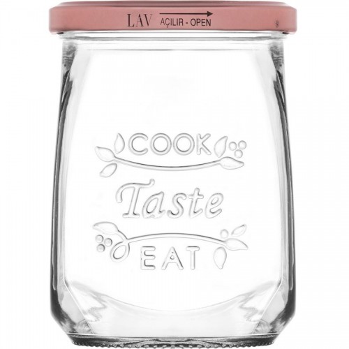 ΒΑΖΟ 550ml με ΜΕΤΑΛΙΚΟ ΒΙΔΩΤΟ ΚΑΠΑΚΙ TASTY - LAV ΒΑΖΟ 550ml με ΜΕΤΑΛΙΚΟ ΒΙΔΩΤΟ ΚΑΠΑΚΙ TASTY - LAV