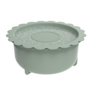 ΦΑΓΗΤΟΔΟΧΕΙΟ με ΚΑΠΑΚΙ 1.3lt - Φ20x8cm PIN-UP PI460-18/GREEN - BIESSE