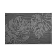 ΣΟΥΠΛΑ 45x30cm BANANA LEAF DARK GREY 81877C - Max.Home®