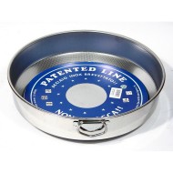 ΤΑΨΙ ΣΤΡΟΓΓΥΛΟ 40cm 11172 18/10 PATENTED - STEEL PAN