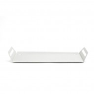 CATERING ΔΙΣΚΟΣ D SOFT ΑΣΗΜΙ 28.5x52.5x6.9 ΑΛΟΥΜΙΝΙΟ LES ESSENCES 7582 - COMAS