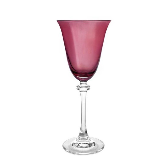 ΠΟΤΗΡΙ ΚΟΛΟΝΑΤΑ ΚΡΑΣΙΟΥ 250ml ASIO/Bordeaux - CRYSTAL BOHEMIA ΠΟΤΗΡΙ ΚΟΛΟΝΑΤΑ ΚΡΑΣΙΟΥ 250ml ASIO/Bordeaux - CRYSTAL BOHEMIA
