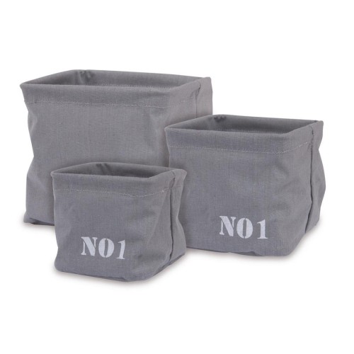 ΣΕΤ 3τεμ. ΥΦΑΣΜΑΤΙΝΑ ΚΑΛΑΘΙΑ ΑΠΟΘΗΚΕΥΣΗΣ GRIS 12 301 - ARVIX ΣΕΤ 3τεμ. ΥΦΑΣΜΑΤΙΝΑ ΚΑΛΑΘΙΑ ΑΠΟΘΗΚΕΥΣΗΣ GRIS 12 301 - ARVIX