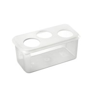 ORGANIZER ΜΠΟΥΚΑΛΙΩΝ GN 1/3 Φ75mm 3θέσεων 01472 - ARAVEN ORGANIZER ΜΠΟΥΚΑΛΙΩΝ GN 1/3 Φ75mm 3θέσεων 01472 - ARAVEN