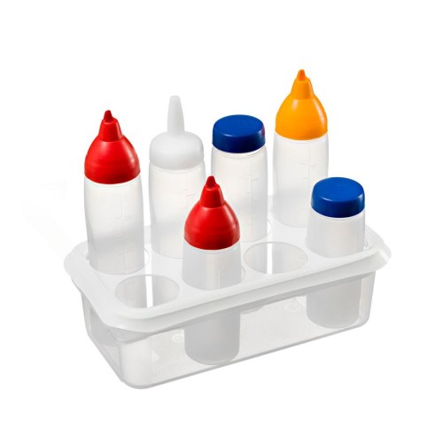 ORGANIZER ΜΠΟΥΚΑΛΙΩΝ GN 1/3 Φ60mm 5θέσεων 01473 - ARAVEN ORGANIZER ΜΠΟΥΚΑΛΙΩΝ GN 1/3 Φ60mm 5θέσεων 01473 - ARAVEN