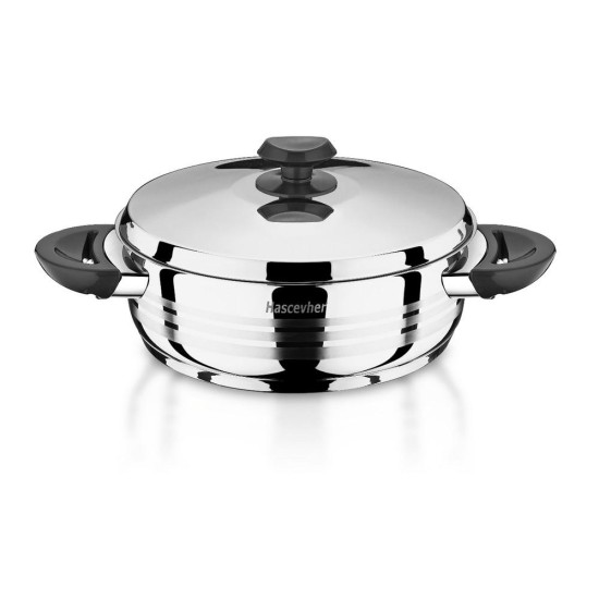 ΗΜΙΧΥΤΡΑ Φ28x8cm DIANA-BLACK 18/10 - ISFA ΗΜΙΧΥΤΡΑ Φ28x8cm DIANA-BLACK 18/10 - ISFA