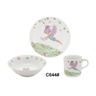 ΣΕΤ 3τεμ. ΠΑΙΔΙΚΟΥ ΠΡΩΙΝΟΥ FAIRY C-644 - ORIANA FERELLI® ΣΕΤ 3τεμ. ΠΑΙΔΙΚΟΥ ΠΡΩΙΝΟΥ FAIRY C-644 - ORIANA FERELLI®