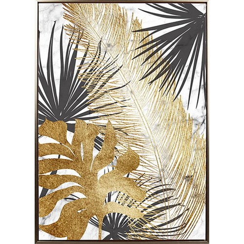 ΚΑΜΒΑΣ σε ΚΑΔΡΟ 50x70cm JUNGLE LEAF XCC232812 - ORIANA FERELLI® ΚΑΜΒΑΣ σε ΚΑΔΡΟ 50x70cm JUNGLE LEAF XCC232812 - ORIANA FERELLI®