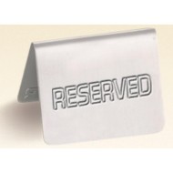 ΣΗΜΑΝΣΗΣ ΑΝΟΞΕΙΔΩΤΗ "RESERVED" 7.5x6cm 409511 - Max.Home®