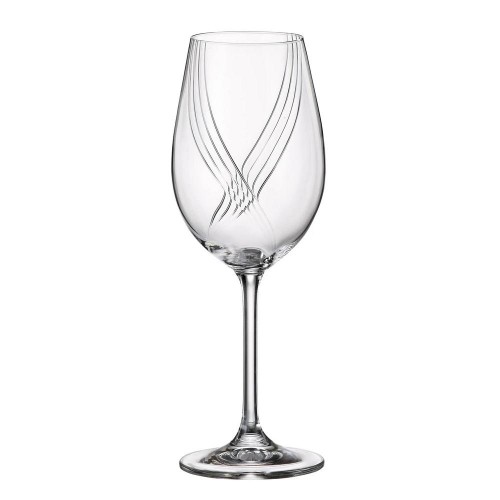 ΣΕΤ 6τεμ ΠΟΤΗΡΙΑ ΚΟΛ. ΚΡΑΣΙΟΥ COLIBRI OPTIC 350ml  - CRYSTAL BOHEMIA