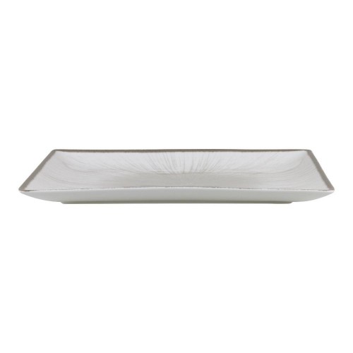 ΠΙΑΤΕΛΑ ΟΡΘΟΓΩΝΙΑ 27x16cm WATER LILY 24336-64/GREY - ORIANA FERELLI®