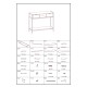 ΚΟΝΣΟΛΑ ΜΟΡΙΟΣΑΝΙΔΑ 100x35x80cm ALL-U-NEED - Oriana Ferelli® ΚΟΝΣΟΛΑ ΜΟΡΙΟΣΑΝΙΔΑ 100x35x80cm ALL-U-NEED - Oriana Ferelli®