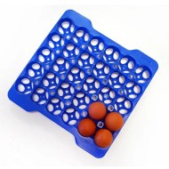 ΣΕΤ 4τεμ. ΔΙΣΚΩΝ ΑΠΟΘΕΥΣΗΣ 30 ΑΥΓΩΝ GN 2/3 290x290x40mm 73056 - ARAVEN