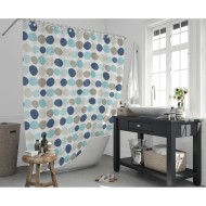 DOT POINT 5706 ΚΟΥΡΤΙΝΑ ΜΠΑΝΙΟΥ 180x200cm 100% POLYESTER - MAX HOME® DOT POINT 5706 ΚΟΥΡΤΙΝΑ ΜΠΑΝΙΟΥ 180x200cm 100% POLYESTER - MAX HOME®