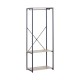 ΚΡΕΜΑΣΤΡΑ/ΡΑΦΙΕΡΑ ΜΟΡΙΟΣΑΝΙΔΑ 60x40.4x167cm ALL-U-NEED YG6017DLG - Oriana Ferelli®