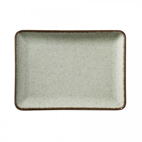 ΠΙΑΤΕΛΑ 27x20cm TAN-P03/GREEN - KUTAHYA PORSELEN ΠΙΑΤΕΛΑ 27x20cm TAN-P03/GREEN - KUTAHYA PORSELEN
