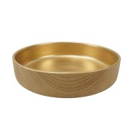 ΦΡΟΥΤΙΕΡΑ Φ25.5x7.5cm LT3327L/GOLD-WALNUT - ORIANA FERELLI®