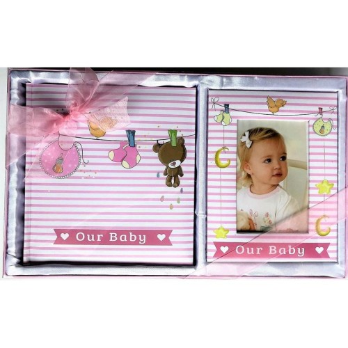 ΣΕΤ 2τεμ. ΦΩΤ/ΚΗ & ΑΛΜΠΟΥΜ ΠΑΙΔΙΚΟ 534240/2-Pink - ORIANA FERELLI® ΣΕΤ 2τεμ. ΦΩΤ/ΚΗ & ΑΛΜΠΟΥΜ ΠΑΙΔΙΚΟ 534240/2-Pink - ORIANA FERELLI®
