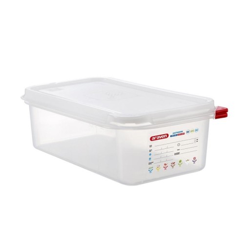 ΑΕΡΟΣΤΕΓΕΣ ΔΟΧΕΙΟ ΤΡΟΦΙΜΩΝ GN 1/3 4lt 325x176x100mm HERMETICOS 03030 - ARAVEN ΑΕΡΟΣΤΕΓΕΣ ΔΟΧΕΙΟ ΤΡΟΦΙΜΩΝ GN 1/3 4lt 325x176x100mm HERMETICOS 03030 - ARAVEN