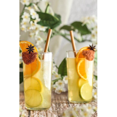 ΣΕΤ 6τεμ. ΠΟΤΗΡΙΑ ΣΩΛΗΝΑ ASSOS 490ml - LAV